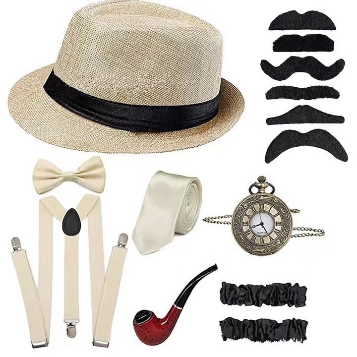 ชุดคอสเพลย์สไตล์แก๊งสเตอร์ยุค  - Men'S Accessories In The 1920S บทวิจารณ์และราคา