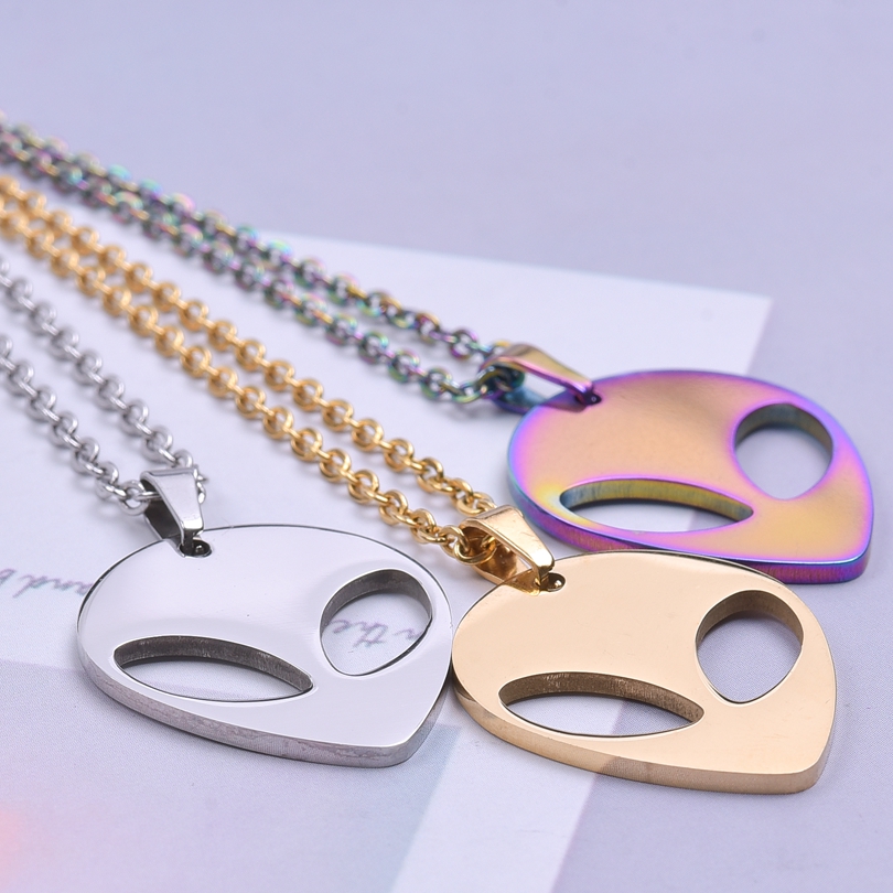 ใหม่Alienจี้คอตกแต่งสร้อยคอผู้ - Men Accessories Neck Chain บทวิจารณ์และราคา