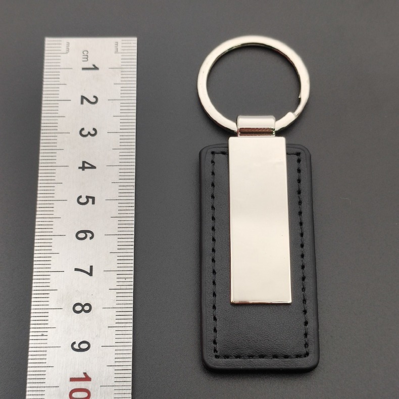 พวงกุญแจหนังพร้อมแผ่นโลหะผสมสั - Men Accessories All บทวิจารณ์และราคา